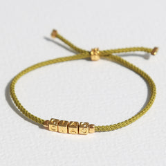 Armband Ciao oliv