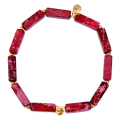 Bracelet my love burgundy