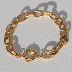 Armband Statement chain gold