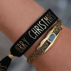 Armband frosty goldglitzer