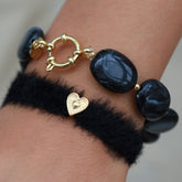 Armband-Set Pastille schwarz