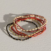 Conjunto de pulseras estilo gitano