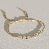 Bracelet golden balls