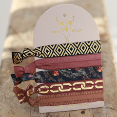 Ibiza elastiekjes Autumn colors