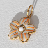 Charm flower orange
