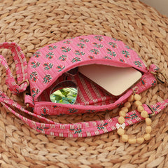 Crossbody tas roze