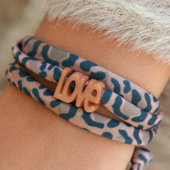 Pulsera Leopard Love - ¡Elige tu propio color!