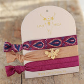 Elastiques Ibiza Burgundy bee