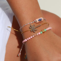 Bracelet palm champagne