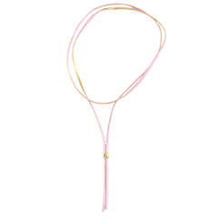 Choker pink evil eye