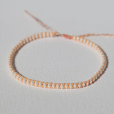 Enkelband Parel oranje style