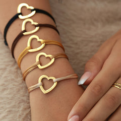 Pulsera dulce amor negra