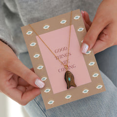 Necklace amulet fish