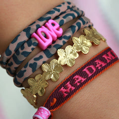 Geweven armband madame