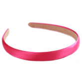 Hair band satin pink