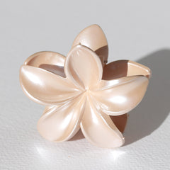 Hair clip flower pearl
