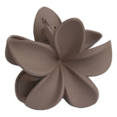 Hair clip flower taupe