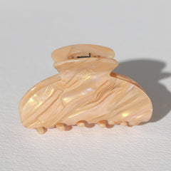 Haarspange aprikosen Perlmutt