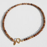 Ketting Javea bruine steen
