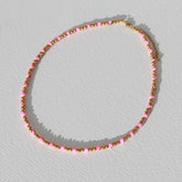 Necklace Moraira pink