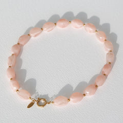 Collier en or Rocks rose