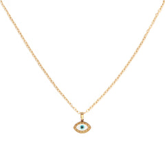 Golden chain evil eye