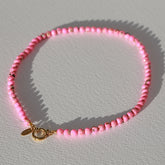 Ketting Javea hot pink