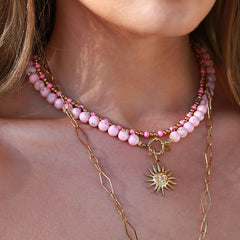 Ketting Alicante roze