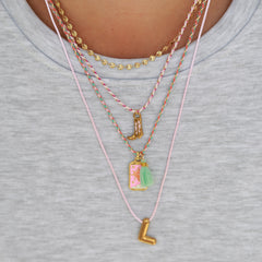Necklace with cowboy boot