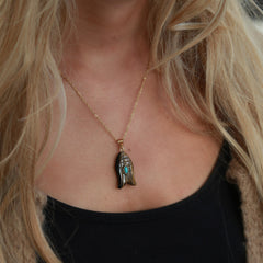 Necklace amulet fish