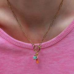 Gold chain Ibiza summer