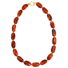 Gouden ketting rocks tortoise