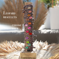 Tobillera leopard love: ¡elige tu propio color!