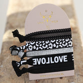 Bandas elásticas ibicencas Leopard silver