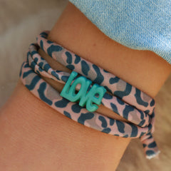 Pulsera Leopard Love - ¡Elige tu propio color!