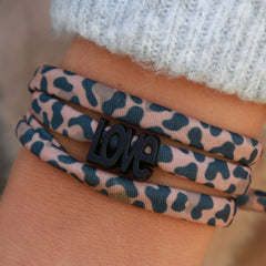 Pulsera Leopard Love - ¡Elige tu propio color!