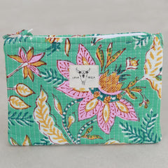Make-up bag turquoise