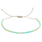Bracelet miyuki turquoise