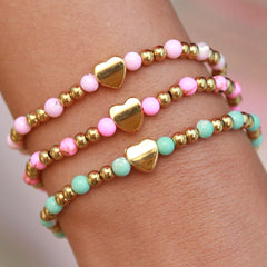 Bracelet Moraira pink