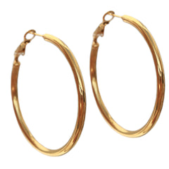 Aros de oro fino grandes