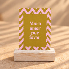Postkaart More Amor por favor
