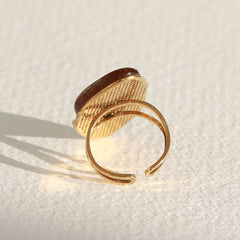 Gold ring Solitano
