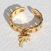 Ring palm goud