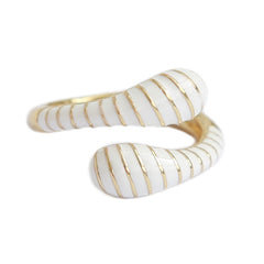 Anillo icónico blanco