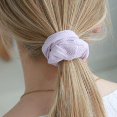 Scrunchie jersey lila