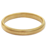 Stretch bangle gold