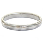 Stretch bangle silver