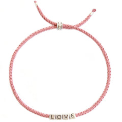 The love bracelet silver rose
