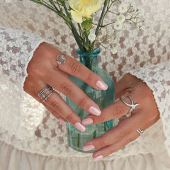 Anillo de plata amanecer