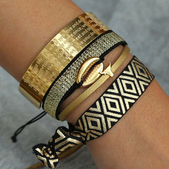 Goldenes armband buffalo